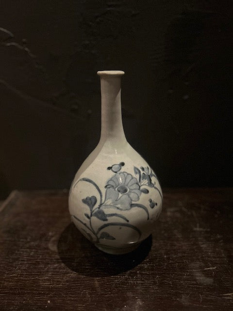 伊万里　徳利　花