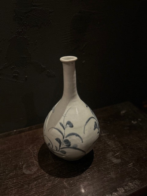 伊万里　徳利　花