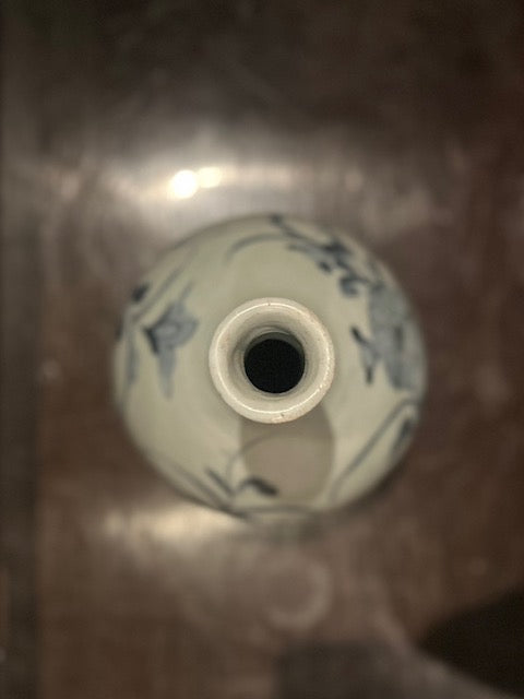 伊万里　徳利　花