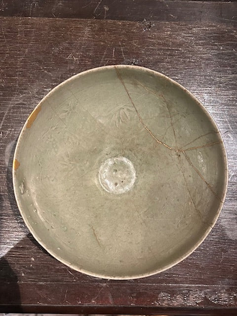 青磁　茶碗
