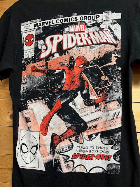 メンズヴィンテージ　Tシャツ 【MAVEL / スパイダーマン】ブラック