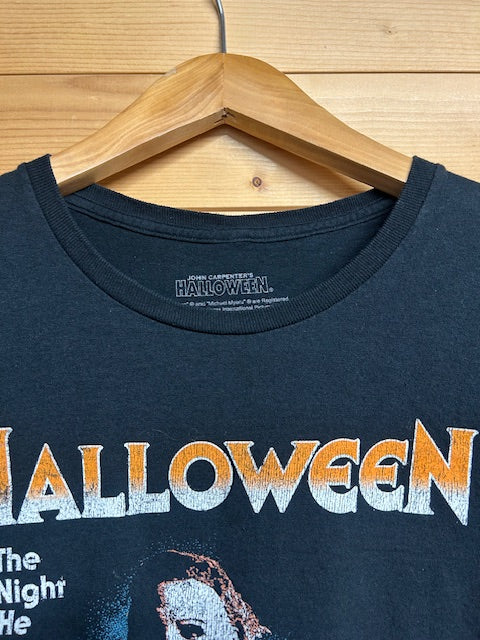 メンズヴィンテージ　Tシャツ 【ハロウィン / マイケル・マイヤーズ】ブラック