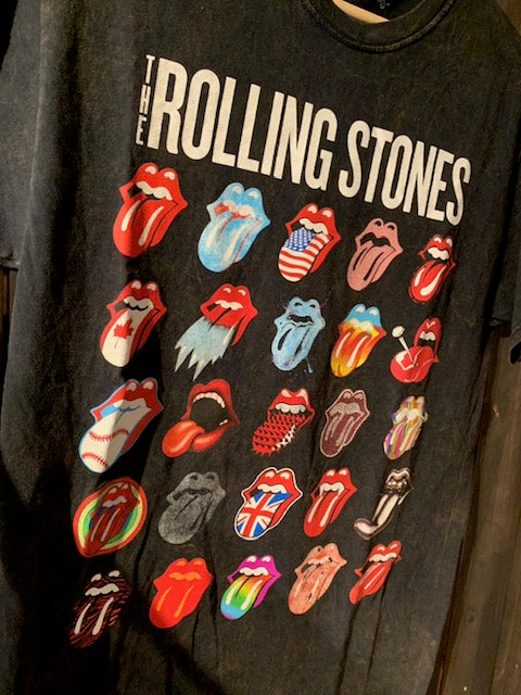 メンズヴィンテージ　Tシャツ 【THE ROLLING STONES公式Tシャツ】ブラック