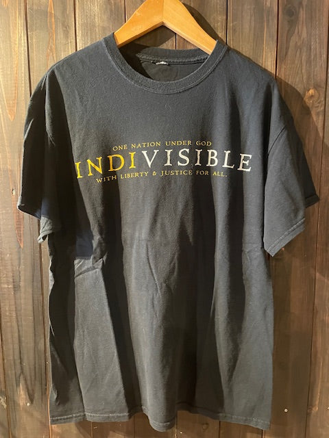 メンズヴィンテージ　Tシャツ 【INDIVISIBLE ロゴ】ブラック