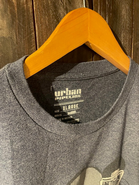 メンズヴィンテージ　Tシャツ 【Urban Pipeline / リス　グラフィックTシャツ】ブルー