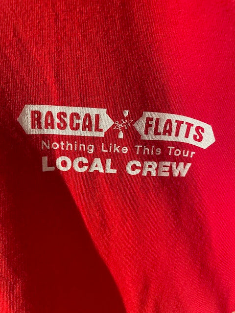 メンズヴィンテージ　Tシャツ 【ALSTYLE / RASCAL　FLATTS】レッド