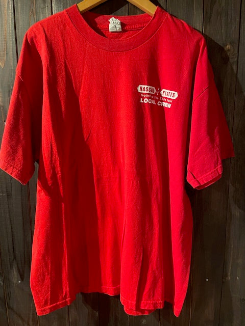 メンズヴィンテージ　Tシャツ 【ALSTYLE / RASCAL　FLATTS】レッド