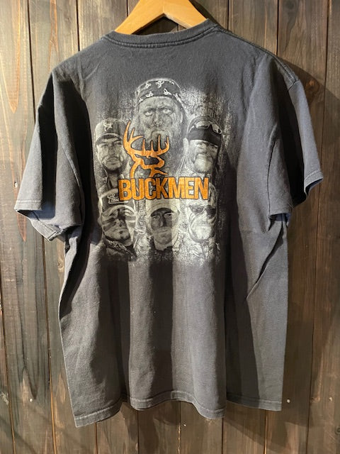 メンズヴィンテージ　Tシャツ 【BUCK COMMANDER】ブラック
