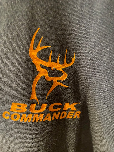 メンズヴィンテージ　Tシャツ 【BUCK COMMANDER】ブラック