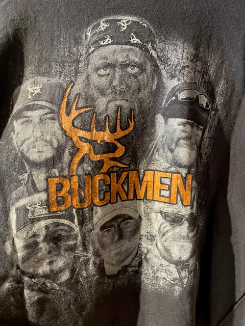 メンズヴィンテージ　Tシャツ 【BUCK COMMANDER】ブラック