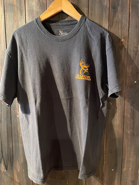 メンズヴィンテージ　Tシャツ 【BUCK COMMANDER】ブラック