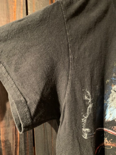 メンズヴィンテージ　Tシャツ 【イーグル プリント】ブラック