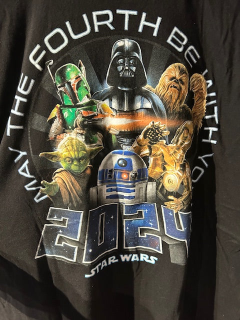 メンズヴィンテージ　Tシャツ 【STAR WARS / 2024 】ブラック