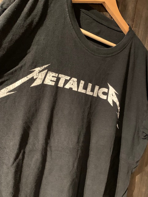 メンズヴィンテージ　Tシャツ 【METALLICA / ロゴプリント】ブラック
