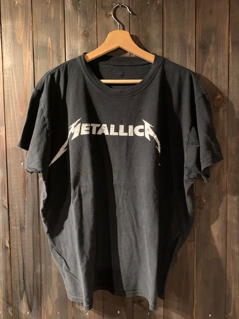 メンズヴィンテージ　Tシャツ 【METALLICA / ロゴプリント】ブラック