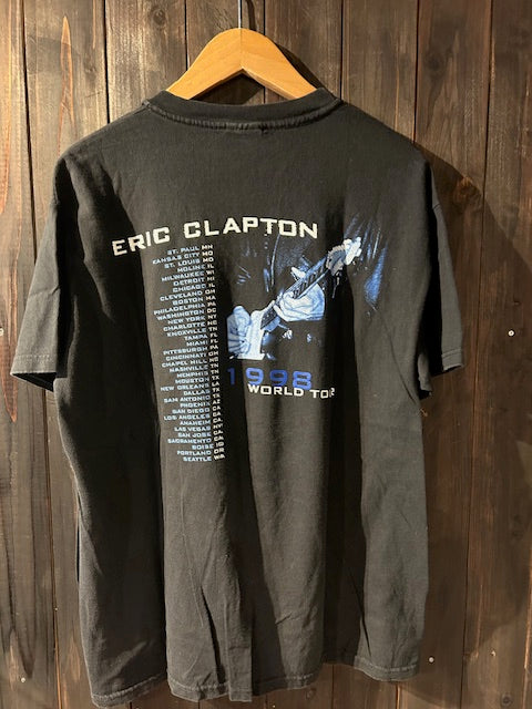 メンズヴィンテージ　Tシャツ 【エリック・クラプトン / 1998 ワールドツアー】ブラック