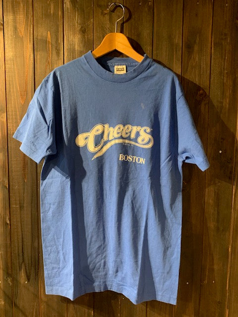 メンズヴィンテージ　Tシャツ 【anvil / Cheers】ブルー