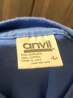 メンズヴィンテージ　Tシャツ 【anvil / Cheers】ブルー