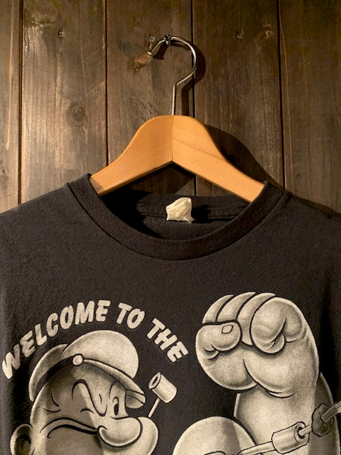 メンズヴィンテージ　Tシャツ 【2011年製 ポパイ】ブラック