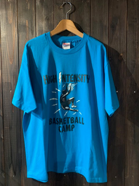 メンズヴィンテージ　Tシャツ 【Hanes / バスケットボールイベント】ブルー