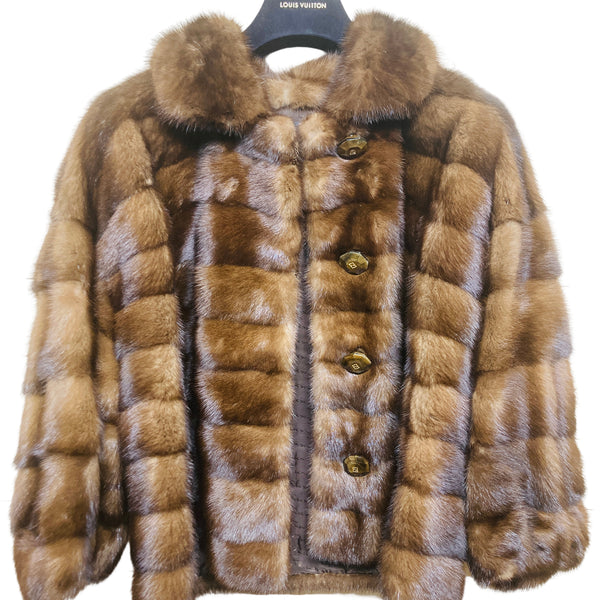 フェンディ ミンク ショートコート