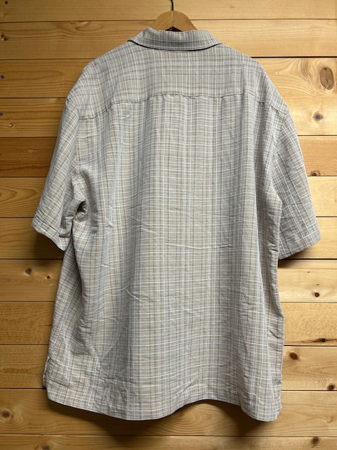 メンズヴィンテージ アロハシャツ 【Batik Bay】チェック ベージュ