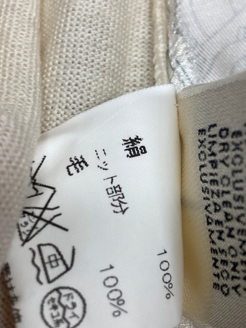 エルメス　シルク ニット カーディガン ノースリーブニット