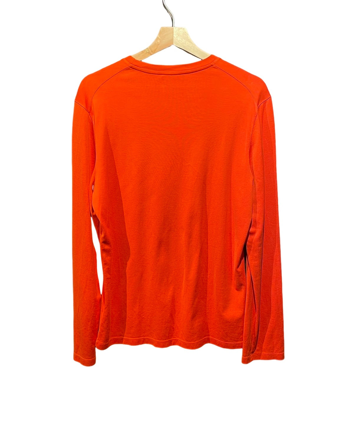 LOUIS VUITTON オレンジ 長袖カットソー L ルイ・ヴィトン美品 ルイ・ヴィトン 長袖Tシャツ オレンジ