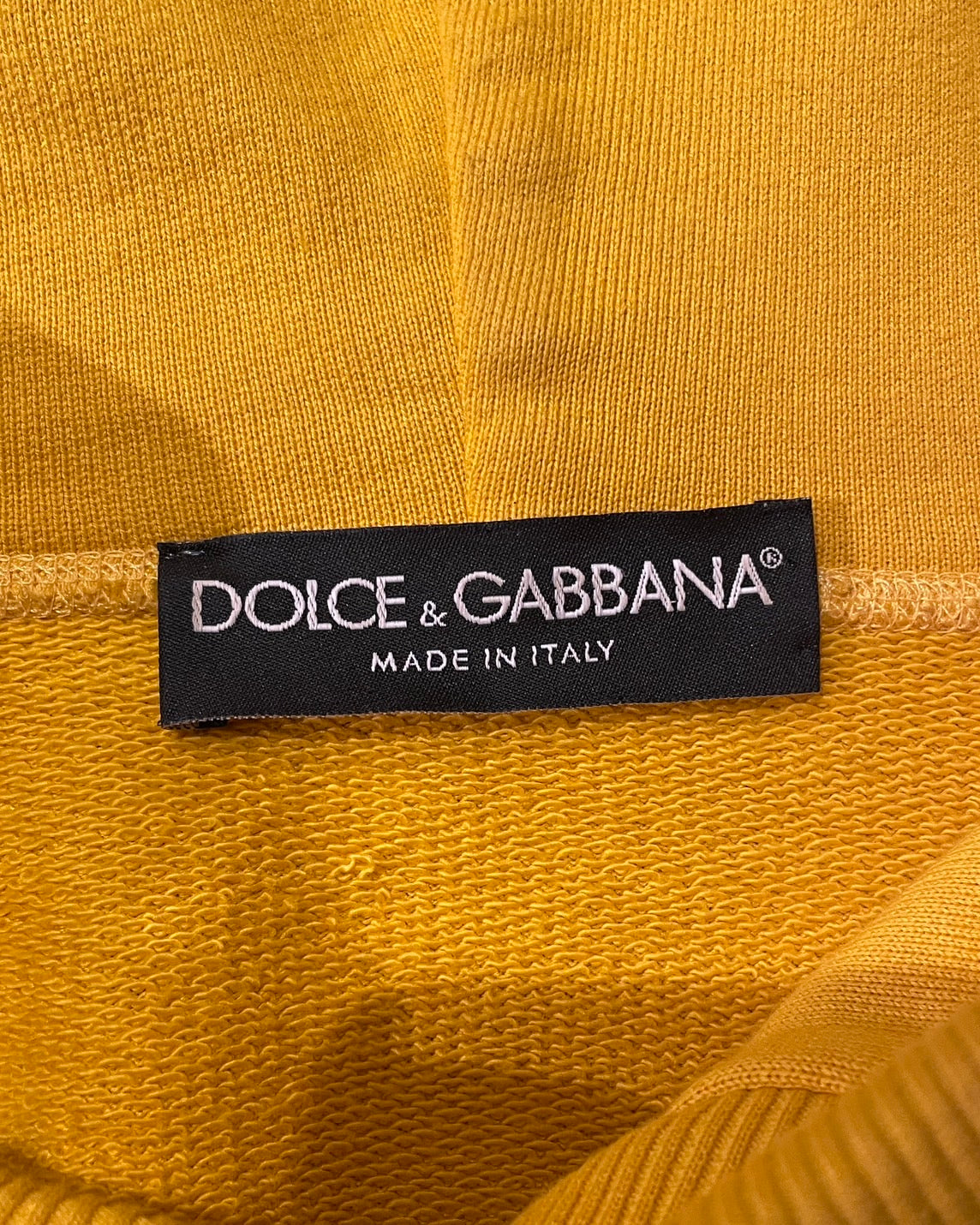 DOLCE & GABBANA イエロー パーカー サイズ50