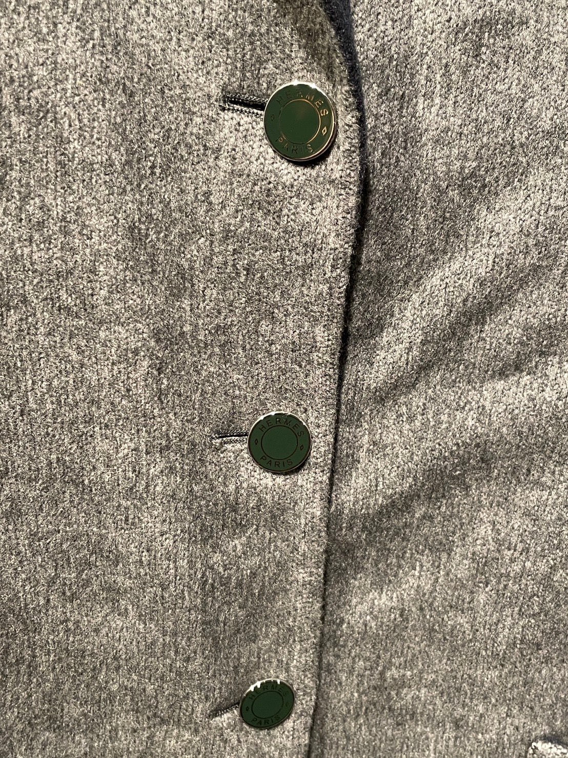 エルメス カシミヤ ラップ コート