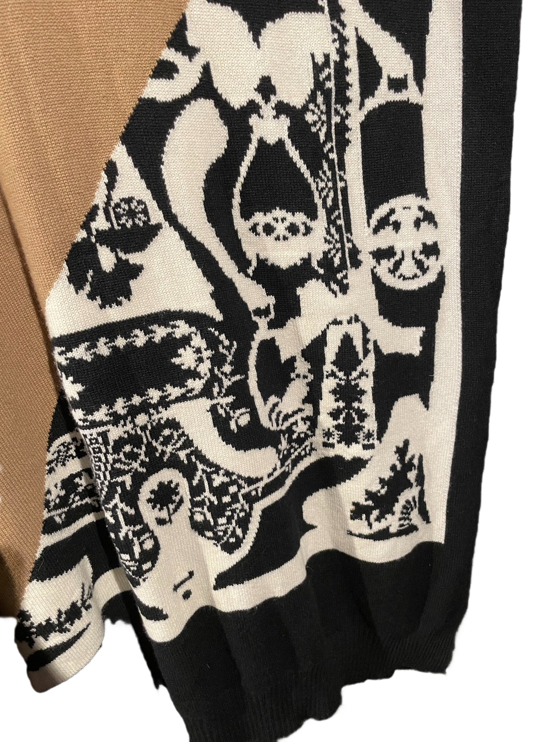 HERMES カシミヤ 100% プルオーバー ニット ポンチョ 【公式通販】